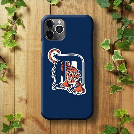 Baseball Detroit Tigers MLB 001 iPhone 11 Pro Case-Plastic / Full Wrap (3D Case)-Xtracase