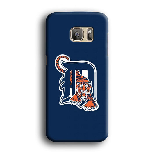 Baseball Detroit Tigers MLB 001 Samsung Galaxy S7 Edge Case-Plastic / Full Wrap (3D Case)-Xtracase