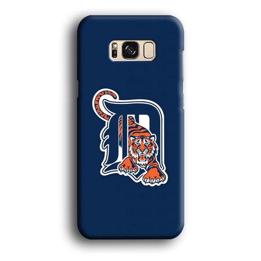Baseball Detroit Tigers MLB 001 Samsung Galaxy S8 Case-Plastic / Full Wrap (3D Case)-Xtracase