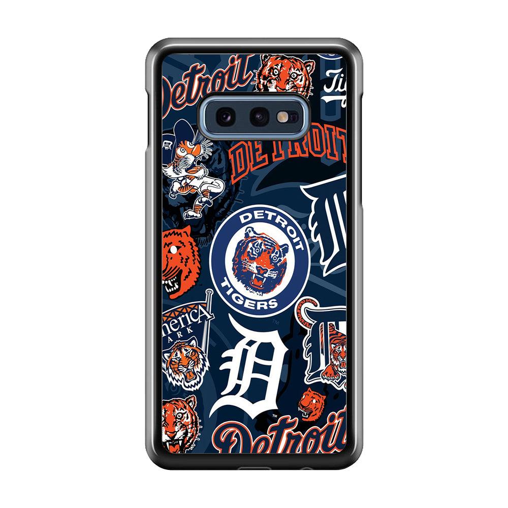 Baseball Detroit Tigers MLB 002 Samsung Galaxy S10E Case-Plastic / Full Wrap (3D Case)-Xtracase