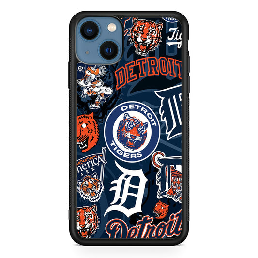 Baseball Detroit Tigers MLB 002 iPhone 13 Case