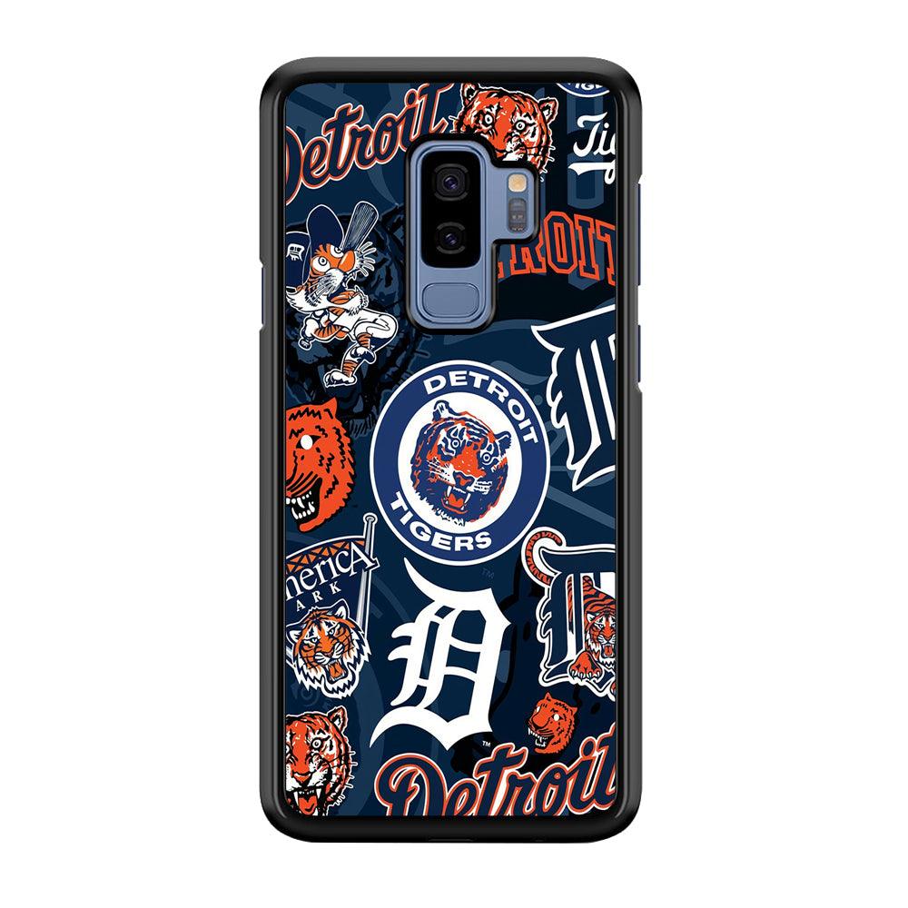 Baseball Detroit Tigers MLB 002 Samsung Galaxy S9 Plus Case-Plastic / Full Wrap (3D Case)-Xtracase