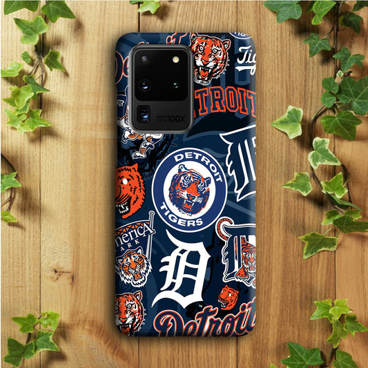 Baseball Detroit Tigers MLB 002 Samsung Galaxy S20 Ultra Case