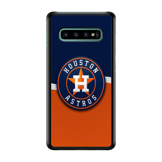 Baseball Houston Astros MLB 001 Samsung Galaxy S10 Case-Plastic / Full Wrap (3D Case)-Xtracase