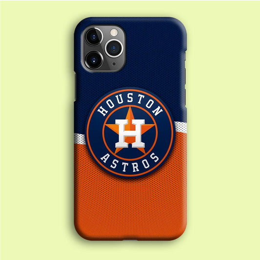 Baseball Houston Astros MLB 001 iPhone 12 Pro Case-Plastic / Full Wrap (3D Case)-Xtracase