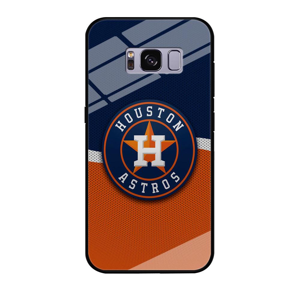 Baseball Houston Astros MLB 001 Samsung Galaxy S8 Case-Tempered Glass Case-Xtracase