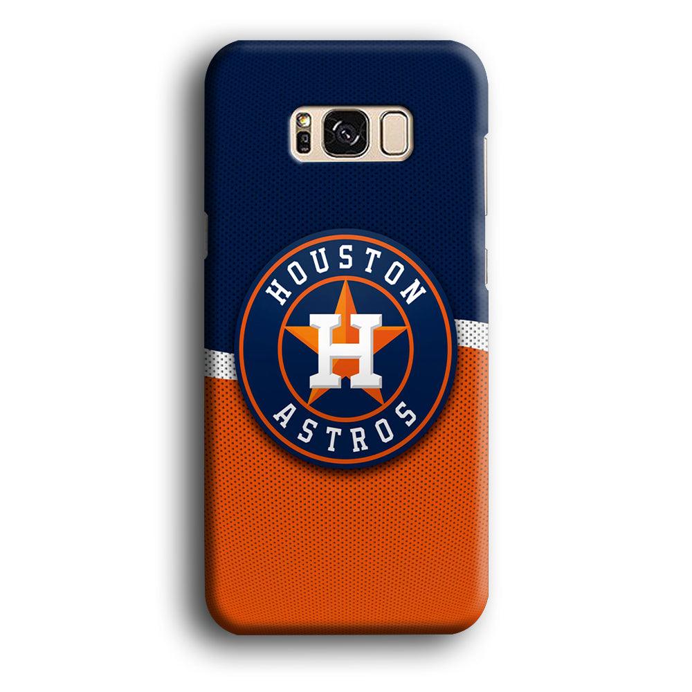 Baseball Houston Astros MLB 001 Samsung Galaxy S8 Case-Plastic / Full Wrap (3D Case)-Xtracase