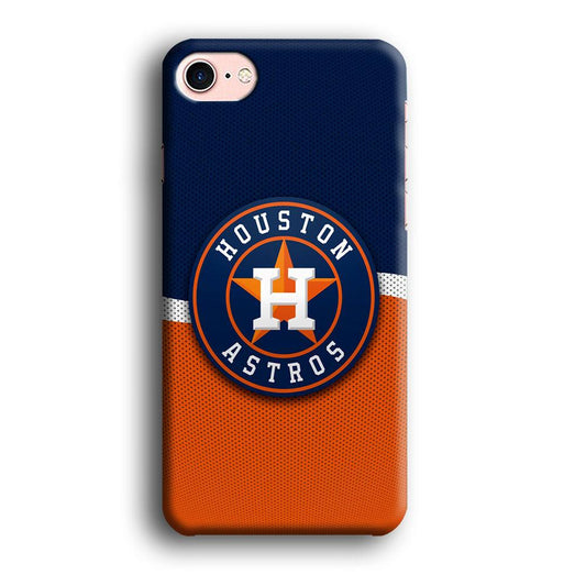 Baseball Houston Astros MLB 001 iPhone 8 Case-Plastic / Full Wrap (3D Case)-Xtracase