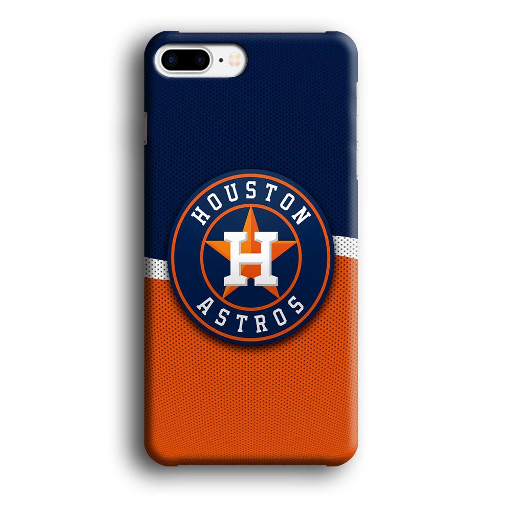 Baseball Houston Astros MLB 001 iPhone 8 Plus Case-Plastic / Full Wrap (3D Case)-Xtracase