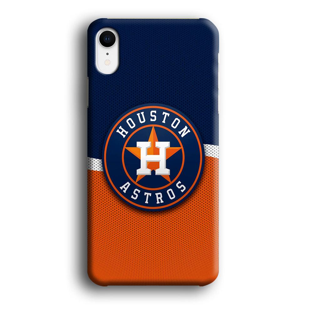 Baseball Houston Astros MLB 001 iPhone XR Case-Plastic / Full Wrap (3D Case)-Xtracase