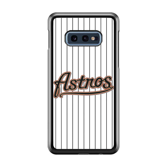 Baseball Houston Astros MLB 002 Samsung Galaxy S10E Case-Plastic / Full Wrap (3D Case)-Xtracase