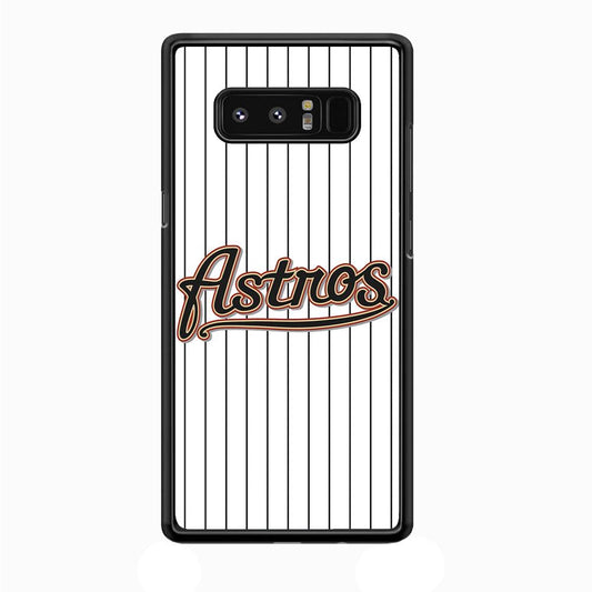 Baseball Houston Astros MLB 002 Samsung Galaxy Note 8 Case-Plastic / Full Wrap (3D Case)-Xtracase