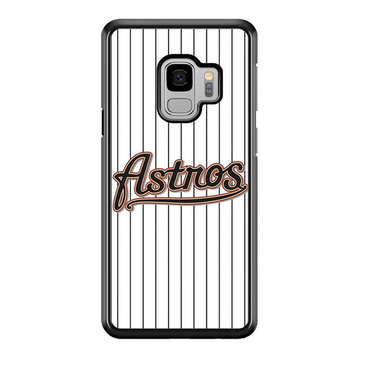 Baseball Houston Astros MLB 002 Samsung Galaxy S9 Case-Plastic / Full Wrap (3D Case)-Xtracase