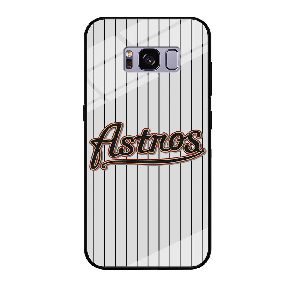 Baseball Houston Astros MLB 002 Samsung Galaxy S8 Plus Case-Tempered Glass Case-Xtracase