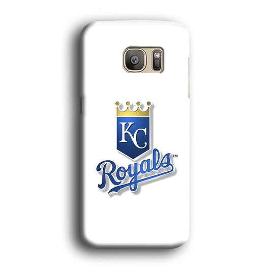 Baseball Kansas City Royals MLB 001 Samsung Galaxy S7 Edge Case-Plastic / Full Wrap (3D Case)-Xtracase