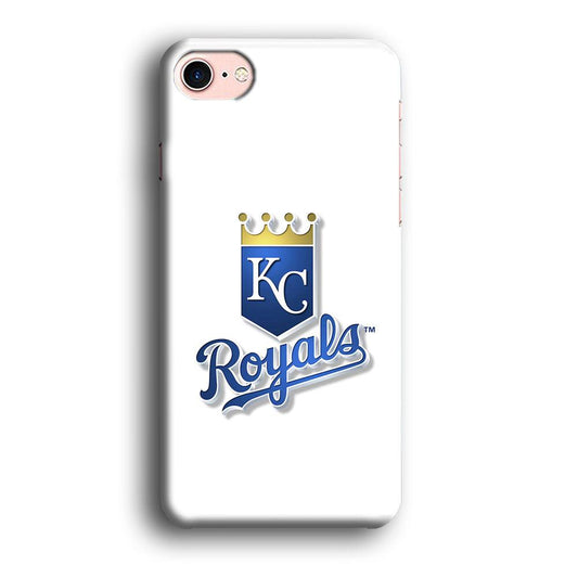 Baseball Kansas City Royals MLB 001 iPhone 8 Case-Plastic / Full Wrap (3D Case)-Xtracase