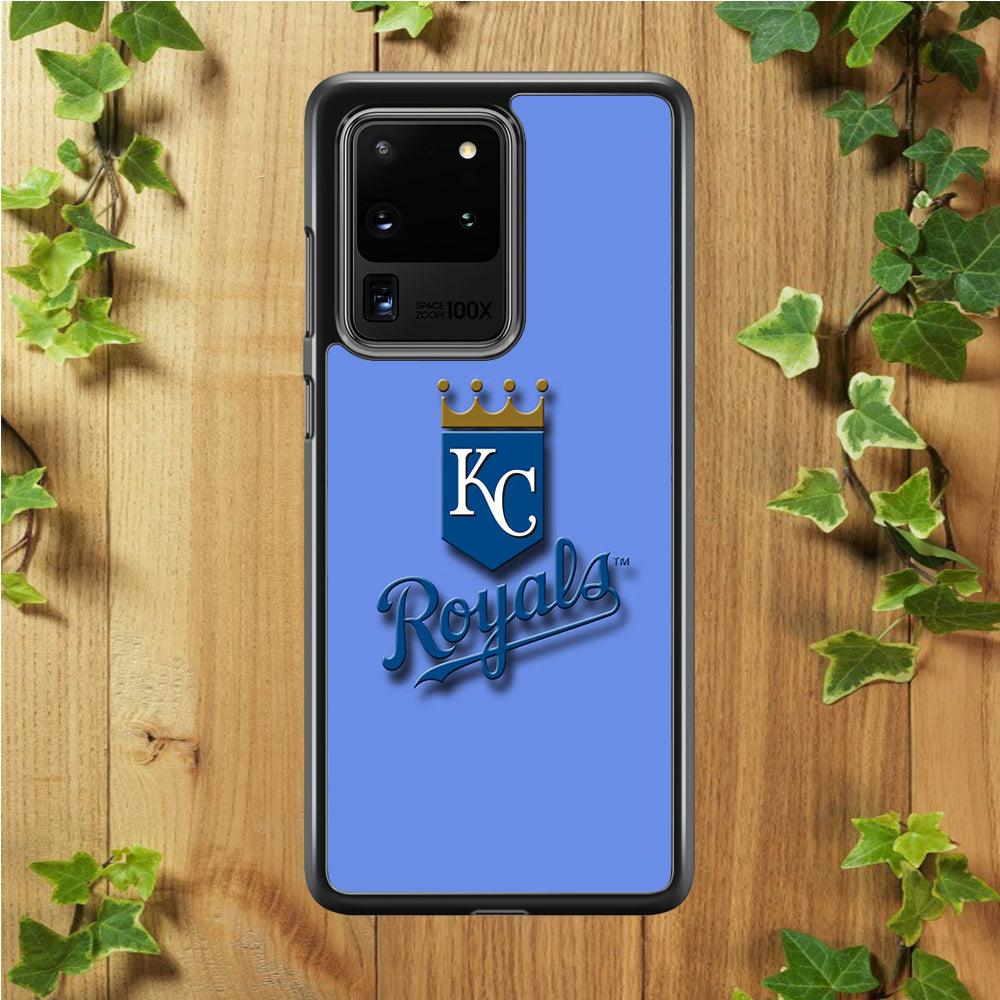 Baseball Kansas City Royals MLB 002 Samsung Galaxy S20 Ultra Case-Plastic / Full Wrap (3D Case)-Xtracase