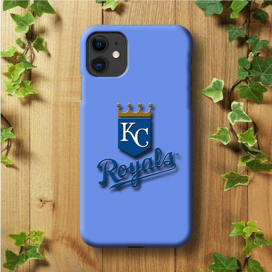 Baseball Kansas City Royals MLB 002 iPhone 11 Case-Plastic / Full Wrap (3D Case)-Xtracase
