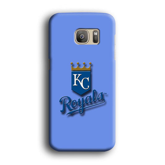 Baseball Kansas City Royals MLB 002 Samsung Galaxy S7 Edge Case-Plastic / Full Wrap (3D Case)-Xtracase