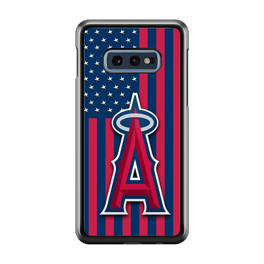 Baseball Los Angeles Angels MLB 001 Samsung Galaxy S10E Case-Plastic / Full Wrap (3D Case)-Xtracase
