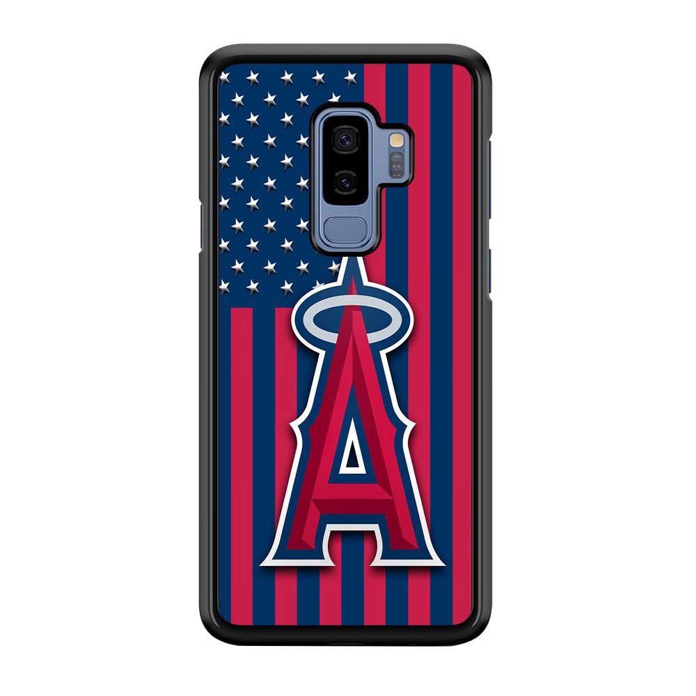 Baseball Los Angeles Angels MLB 001 Samsung Galaxy S9 Plus Case-Plastic / Full Wrap (3D Case)-Xtracase