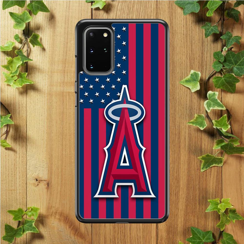 Baseball Los Angeles Angels MLB 001 Samsung Galaxy S20 Plus Case-Plastic / Full Wrap (3D Case)-Xtracase