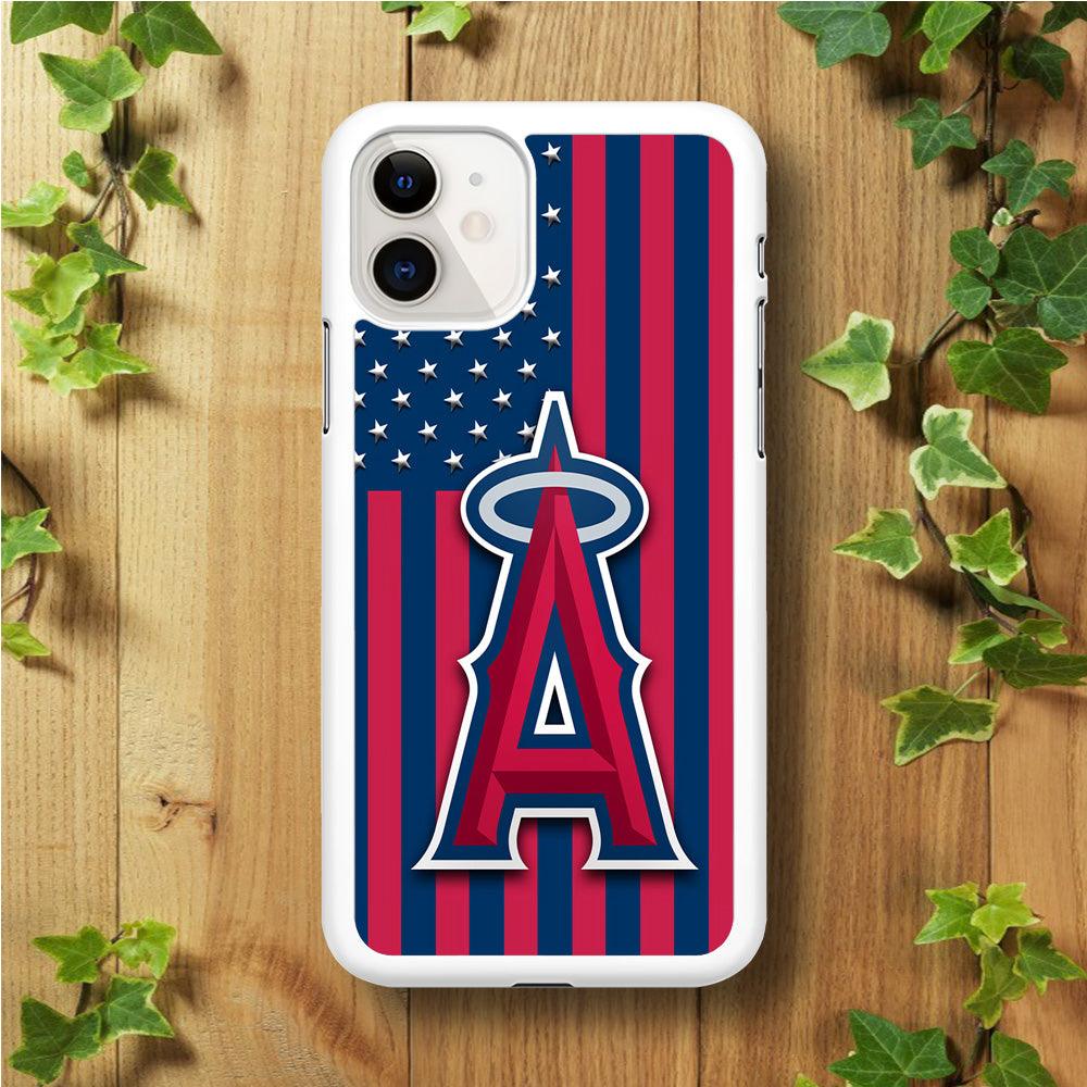 Baseball Kansas City Royals MLB iPhone 11 Case-Rubber / White (2D Case)-Xtracase