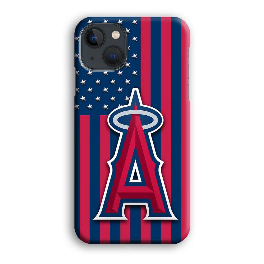 Baseball Los Angeles Angels MLB 001 iPhone 13 Mini Case-Plastic / Full Wrap (3D Case)-Xtracase