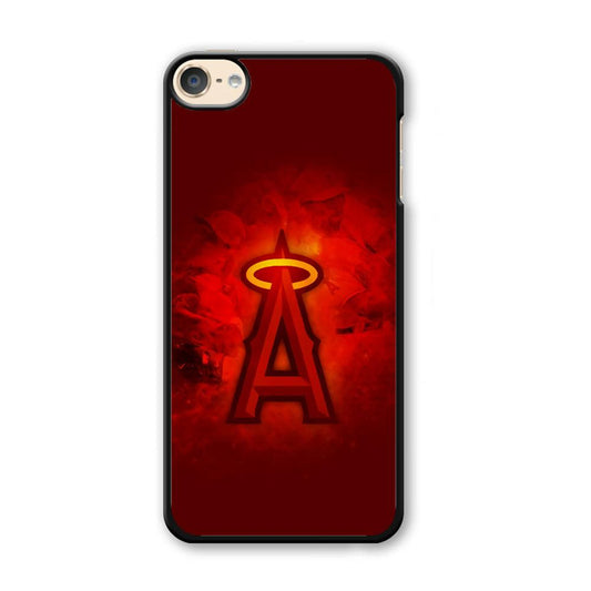 Baseball Los Angeles Angels MLB 002 iPod Touch 6 Case-Plastic / Full Wrap (3D Case)-Xtracase