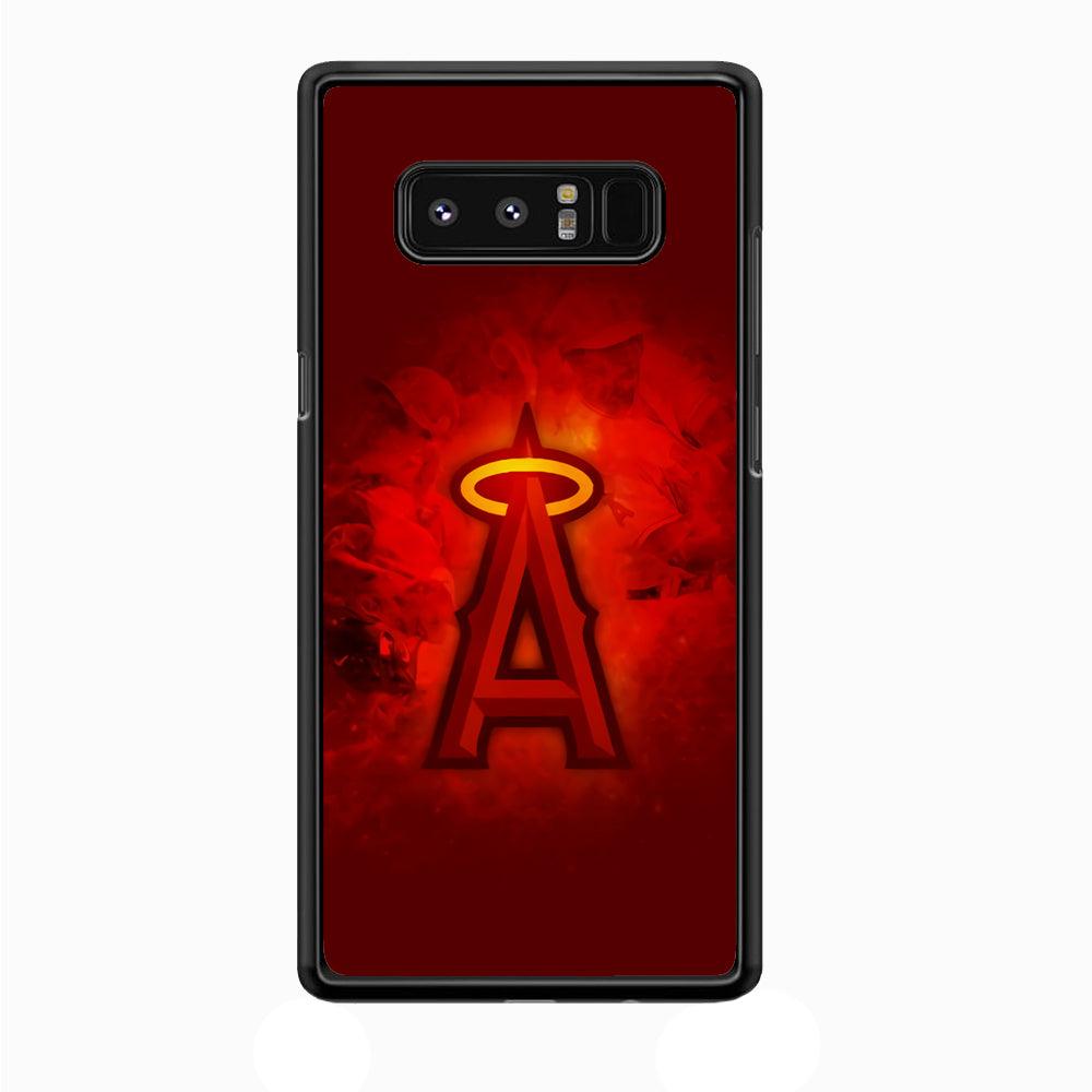 Baseball Los Angeles Angels MLB 002 Samsung Galaxy Note 8 Case-Plastic / Full Wrap (3D Case)-Xtracase