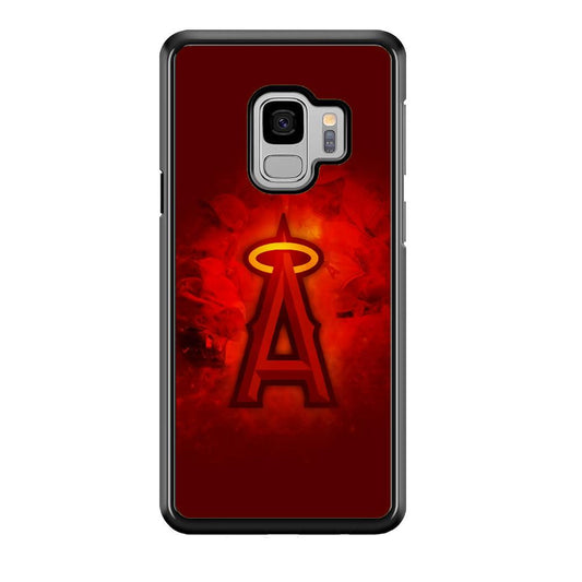 Baseball Los Angeles Angels MLB 002 Samsung Galaxy S9 Case-Plastic / Full Wrap (3D Case)-Xtracase