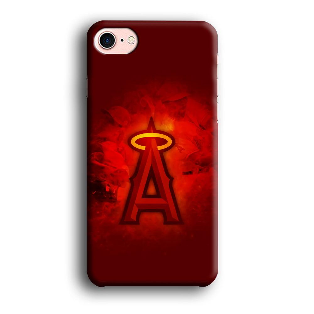 Baseball Los Angeles Angels MLB 002 iPhone SE 2020 Case-Plastic / Full Wrap (3D Case)-Xtracase