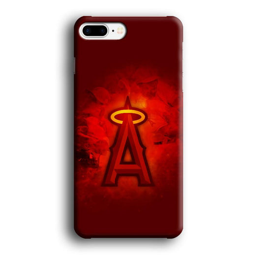 Baseball Los Angeles Angels MLB 002 iPhone 8 Plus Case-Plastic / Full Wrap (3D Case)-Xtracase