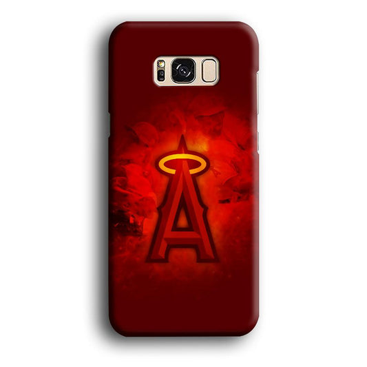 Baseball Los Angeles Angels MLB 002 Samsung Galaxy S8 Case-Plastic / Full Wrap (3D Case)-Xtracase