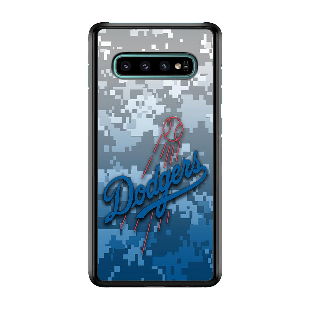 Baseball Los Angeles Dodgers MLB 001 Samsung Galaxy S10 Plus Case-Plastic / Full Wrap (3D Case)-Xtracase