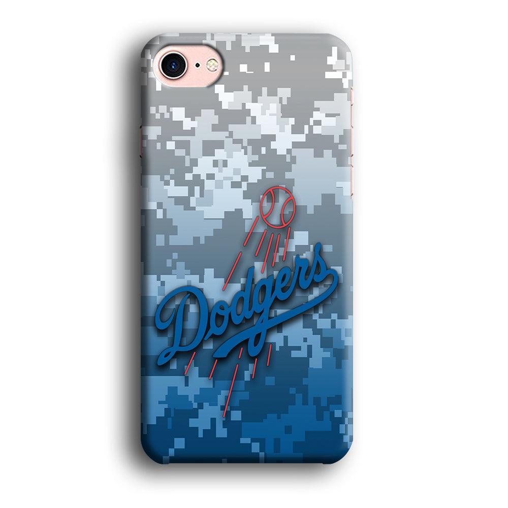 Baseball Los Angeles Dodgers MLB 001 iPhone SE 2020 Case-Plastic / Full Wrap (3D Case)-Xtracase