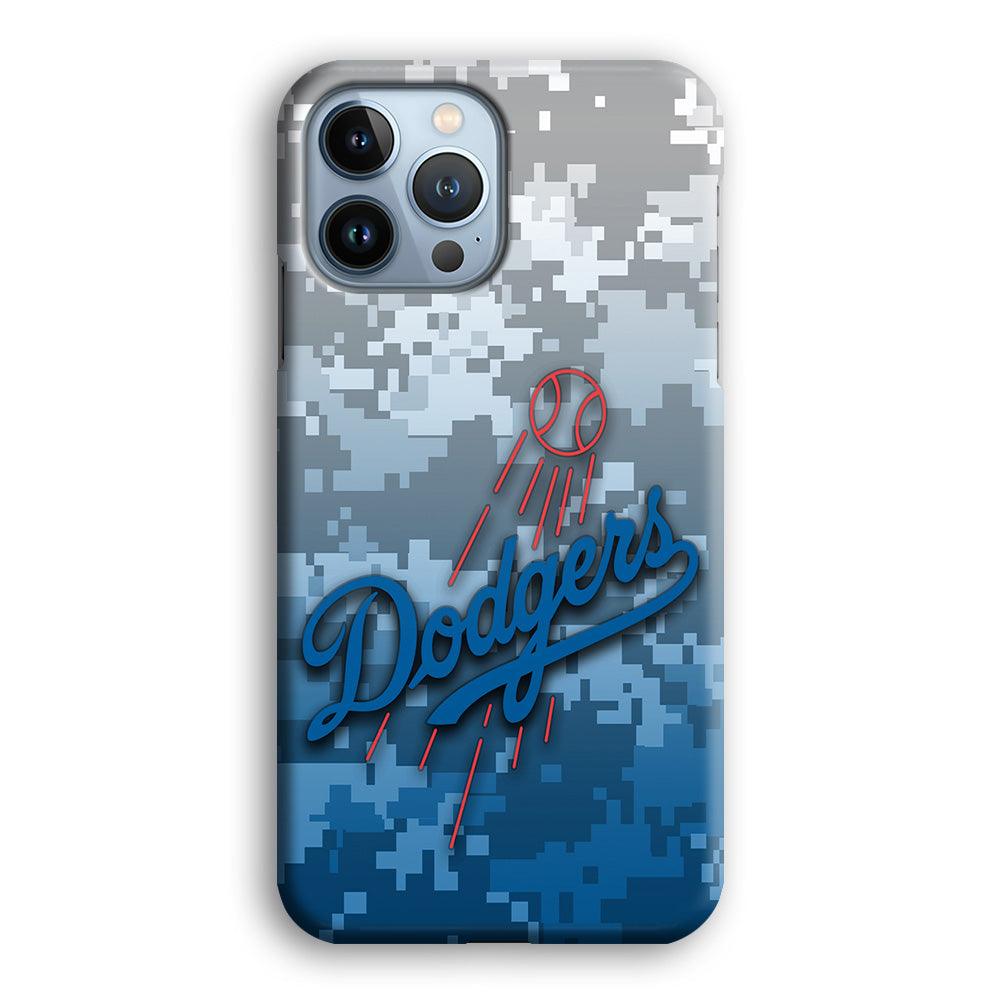 Baseball Los Angeles Dodgers MLB 001 iPhone 13 Pro Max Case-Plastic / Full Wrap (3D Case)-Xtracase