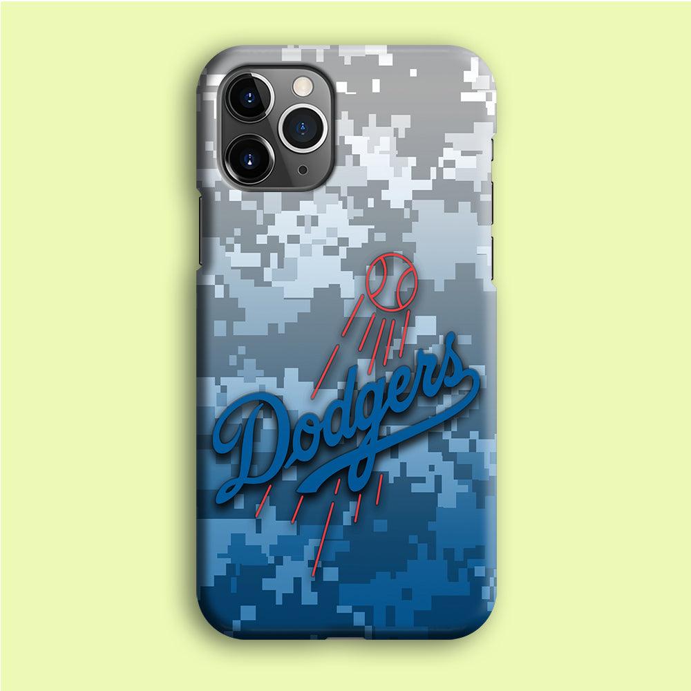 Baseball Los Angeles Dodgers MLB 001 iPhone 12 Pro Case-Plastic / Full Wrap (3D Case)-Xtracase