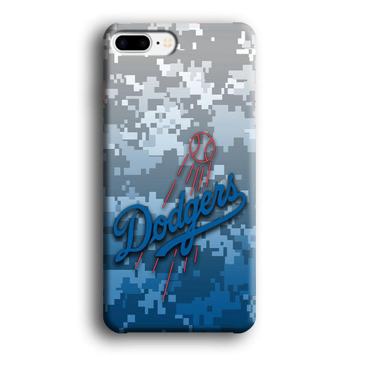 Baseball Los Angeles Dodgers MLB 001 iPhone 7 Plus Case-Plastic / Full Wrap (3D Case)-Xtracase