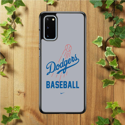 Baseball Los Angeles Dodgers MLB 002 Samsung Galaxy S20 Case-Plastic / Full Wrap (3D Case)-Xtracase