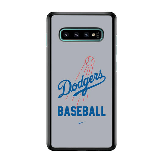 Baseball Los Angeles Dodgers MLB 002 Samsung Galaxy S10 Case-Plastic / Full Wrap (3D Case)-Xtracase