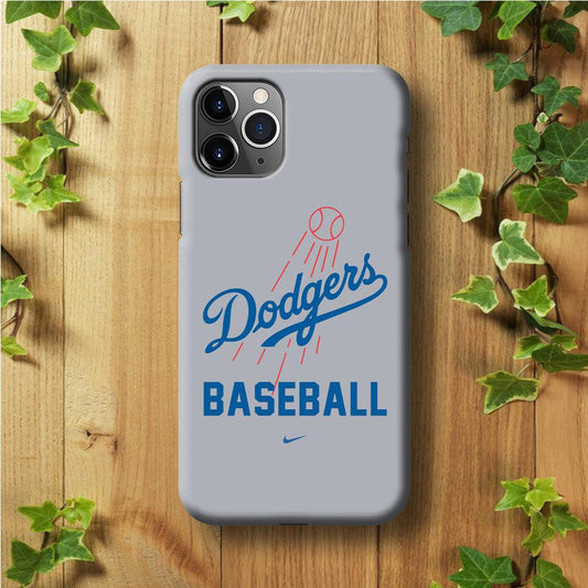 Baseball Los Angeles Dodgers MLB 002 iPhone 11 Pro Case-Plastic / Full Wrap (3D Case)-Xtracase