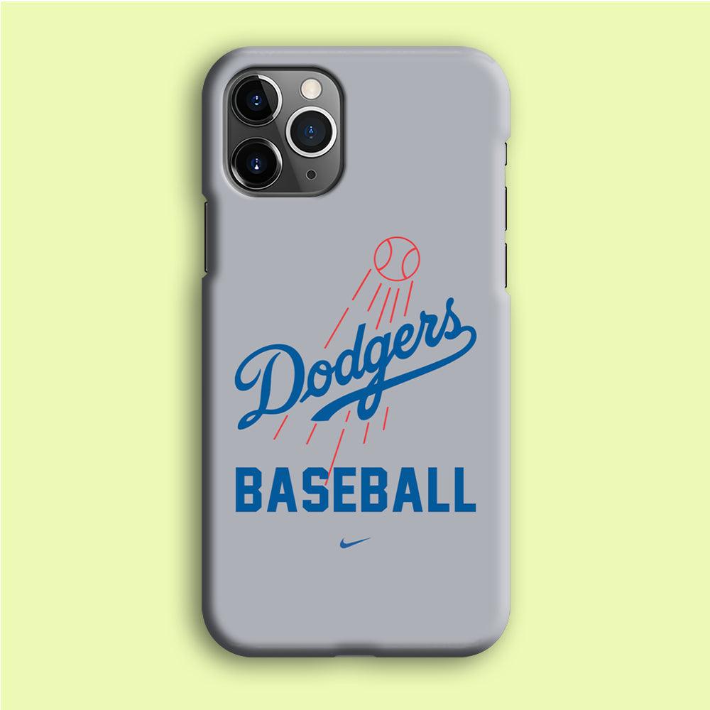 Baseball Los Angeles Dodgers MLB 002 iPhone 12 Pro Case-Plastic / Full Wrap (3D Case)-Xtracase