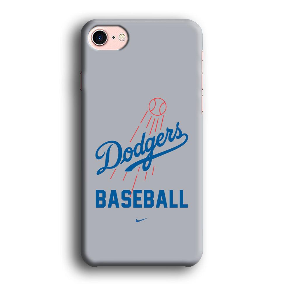 Baseball Los Angeles Dodgers MLB 002 iPhone SE 2020 Case-Plastic / Full Wrap (3D Case)-Xtracase