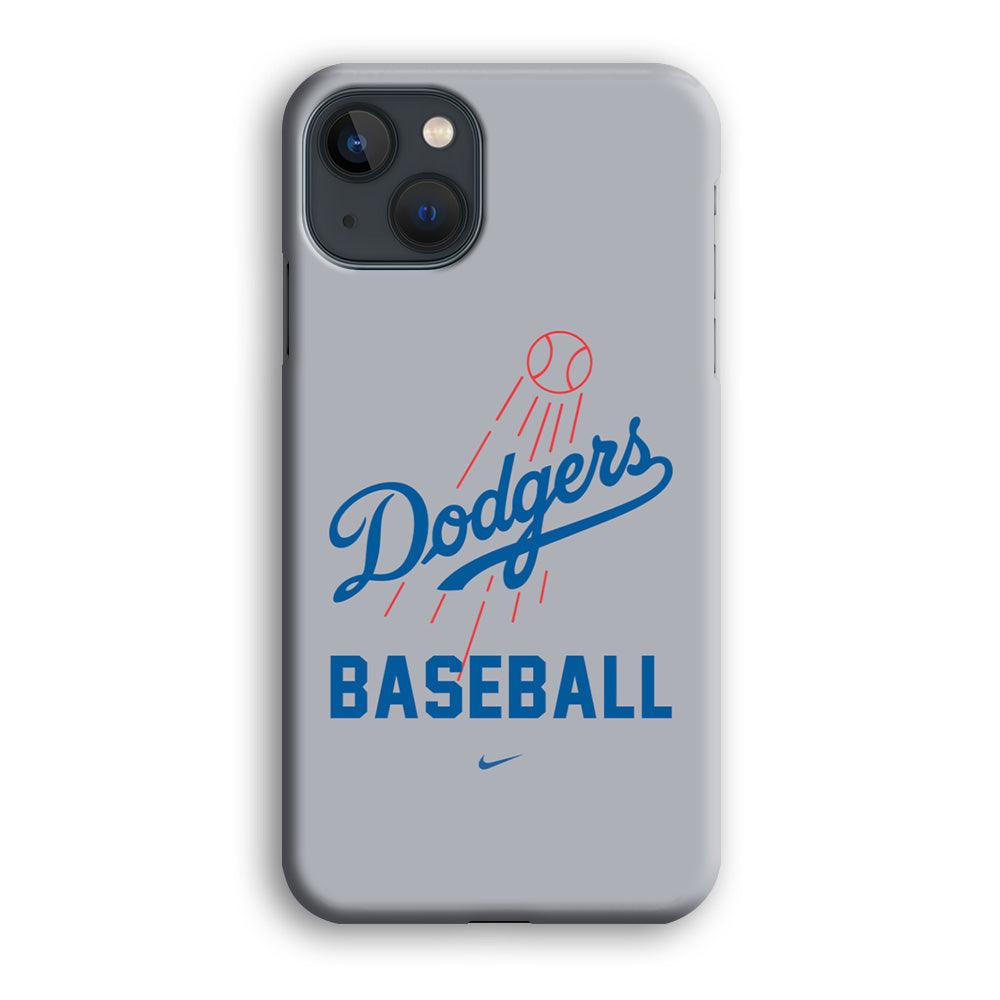 Baseball Los Angeles Dodgers MLB 002 iPhone 13 Mini Case-Plastic / Full Wrap (3D Case)-Xtracase