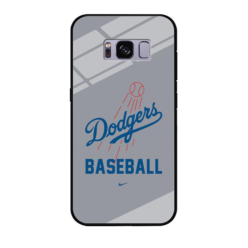 Baseball Los Angeles Dodgers MLB 002 Samsung Galaxy S8 Case-Tempered Glass Case-Xtracase