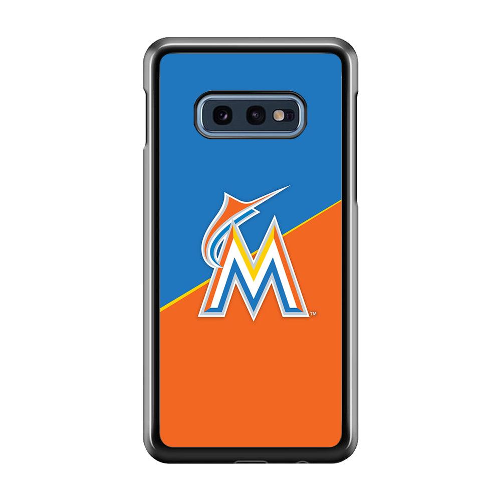 Baseball Miami Marlins MLB 002 Samsung Galaxy S10E Case-Plastic / Full Wrap (3D Case)-Xtracase