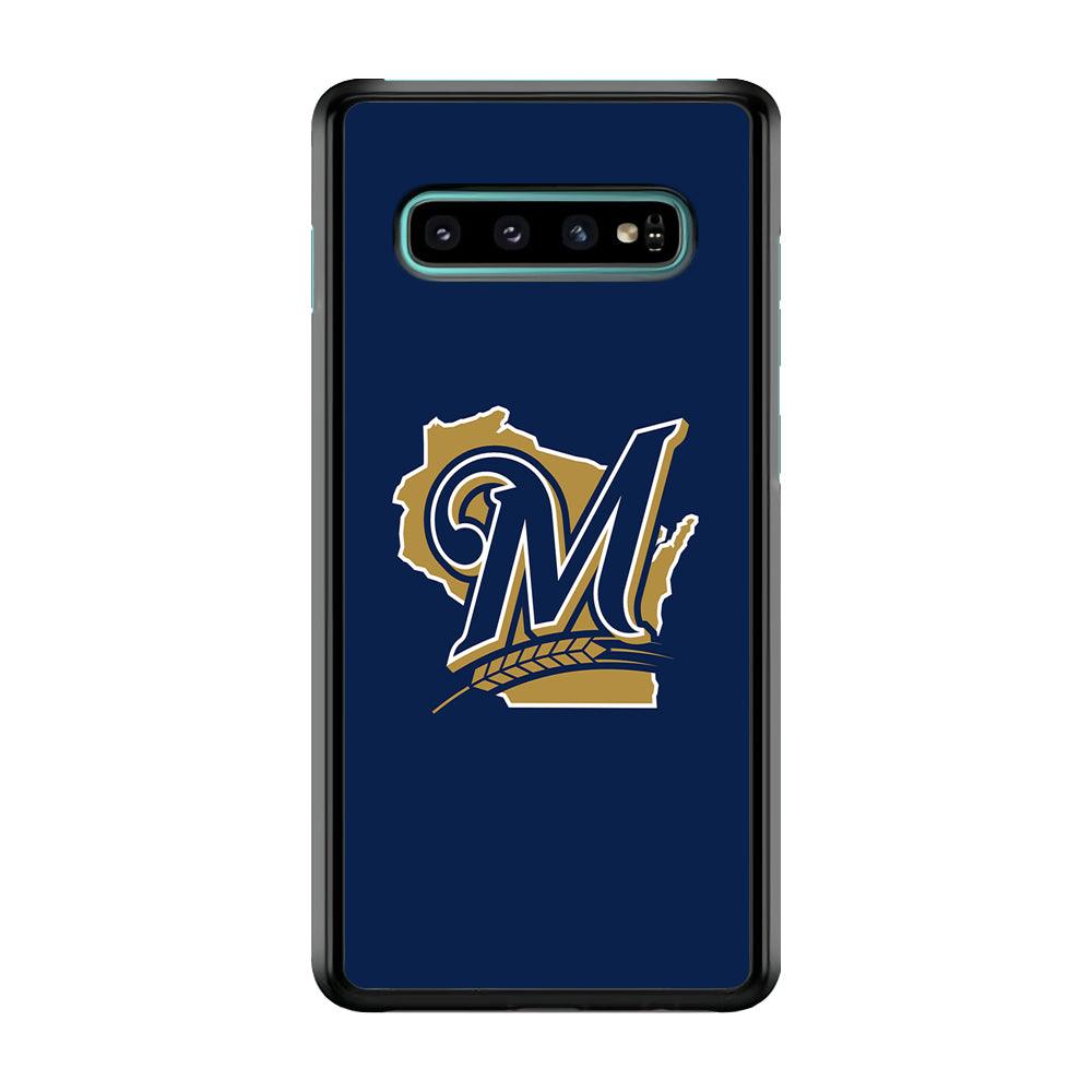 Baseball Milwaukee Brewers MLB 001 Samsung Galaxy S10 Plus Case-Plastic / Full Wrap (3D Case)-Xtracase