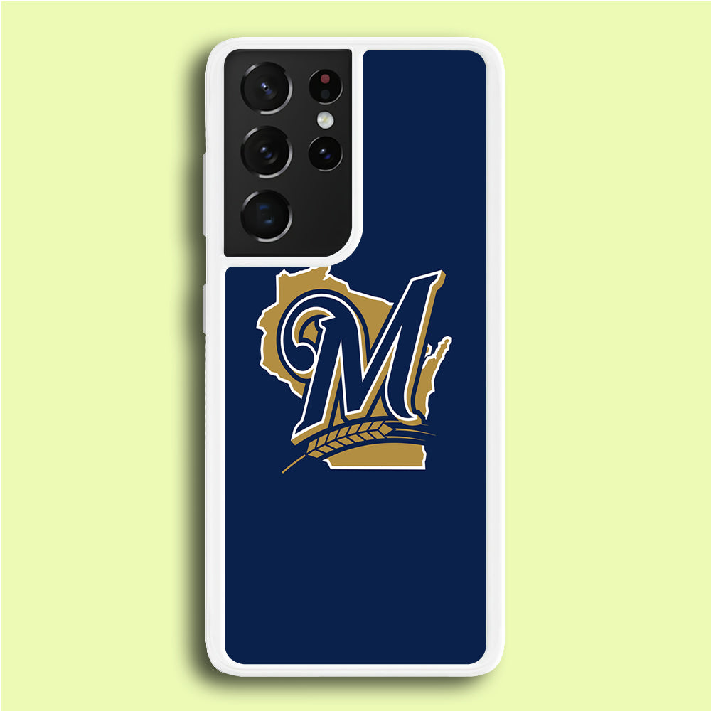 Baseball Milwaukee Brewers MLB 001 Samsung Galaxy S21 Ultra Case