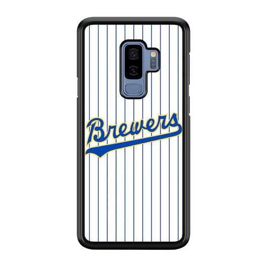 Baseball Milwaukee Brewers MLB 002 Samsung Galaxy S9 Plus Case-Plastic / Full Wrap (3D Case)-Xtracase